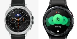 Ilustrasi perbandingan Galaxy Watch 8 Classic (kiri) vs Galaxy Watch 6 Classic (kanan). (Sumber: Samsung)