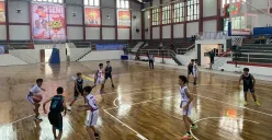 Porseni tingkat SMP se-Kota Tangerang 2025 di GOR Kota Tangerang memasuki hari kedua, Minggu, 20 Juli 2025. (Sumber: Poskota/Primayanti Juli Kumala Manalu)