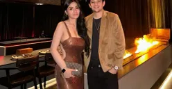 Andrew Andika, mantan suami Tengku Dewi Putri resmi tunangan dengan Violentina Kaif. (Sumber: Instagram/@violentina.kaif)