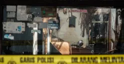 Situasi pascakebakaran hebat di Grogol Utara, Kebayoran Lama, Jakarta Selatan. (Sumber: Poskota/Bilal Nugraha Ginanjar)