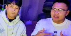 Bintang Emon dan Bigmo TikTok dalam sebuah live streaming. (Sumber: tangkapan layar)