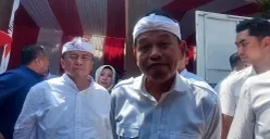 Gubernur Jabar, Dedi Mulyadi, saat menghadiri peluncuran Koperasi Desa Merah Putih di Hambalang, Kabupaten Bogor, Senin, 21 Juli 2025. (Sumber: POSKOTA | Foto: Sekar Putri Andini)