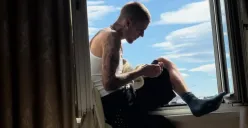 Lirik lagu Swag Justin Bieber. (Sumber: Instagram/@lilbieber)