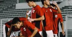 Line-up Timnas Indonesia U-23 vs Malaysia (Sumber: X/@TimnasIndonesia)