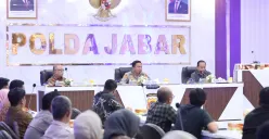 bank bjb kolaborasi BP Tapera sosilaisasi KPR FLPP untuk anggota Polri di Polda Jawa Barat, Bandung. (Sumber: Dok. bank bjb)