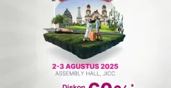 Cara mendapatkan diskon tiket kereta 60 persen di KAI Expo. (Sumber: Instagram/@kai121_)