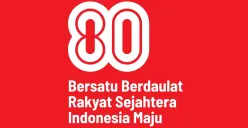 Logo HUT RI ke-80 dan Tema Hari Kemerdekaan Indonesia 2025 (Sumber: Dok hut80ri.setneg.go.id)
