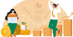 Ilustrasi tips investasi bagi pemula. (Sumber: Freepik/Piki Superstar)