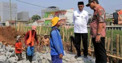 Pemkot Tangerang tanam kabel sepanjang 2 kilometer di bawah tanah di Jalan Lio Baru, Kecamatan Batu Ceper, Kota Tangerang. (Sumber: Dok Humas Pemkot Tangerang)