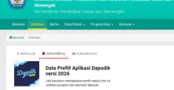 Simak berikut ini cara registrasi offline dapodik 2026. (Sumber: tangkapan layar)