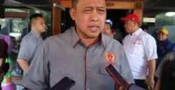 Wali Kota Bekasi, Tri Adhianto seusai Rapat Kerja KONI Kota Bekasi Tahun 2025 di Balai Patriot, Sabtu, 26 Juli 2025. (Sumber: Dok. Pemkot Bekasi)