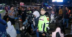 Polres Metro Tangerang Kota menggelar partroli di titik rawan kriminal, Minggu, 27 Juli 2025, dini hari WIB. (Sumber: Dok. Humas Polres Metro Tangerang Kota)