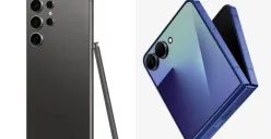 Ilustrasi perbandingan Samsung Galaxy S24 Ultra vs Galaxy Z Flip7 (Sumber: Samsung)