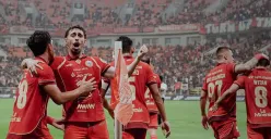 Hasil positif laga uji coba, Persija taklukkan Arema FC 3-0. (Sumber: Instagram/@persija)