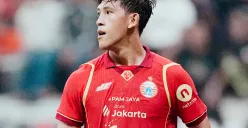 Potret penyerang Persija Jakarta, Eksel Runtuhkahu yang siap bersaing di lini depan untuk menembus tim inti Macan Kemayoran. (Sumber: Persija)