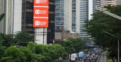 Info demo hari ini di Jakarta, pengguna jalan hindari ruas jalan ini untuk menghindari kemacetan.
(Sumber: Poskota/Bilal Nugraha Ginanjar)