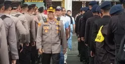 1.489 personel gabungan dikerahkan untuk mengamankan aksi unjuk rasa yang digelar BEM SI di Silang Selatan Monas Gambir, Jakarta Pusat, Senin, 28 Juli 2025. (Sumber: Polres Metro Jakarta Pusat)