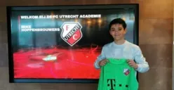Mike Rajasa pemain akademik FC Utrecht dipanggil Timnas Indonesia u-17 (Sumber: Instagram @mikerajasa)