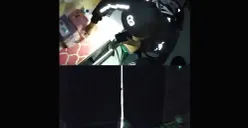 Tangkap layar CCTV aksi maling di sebuah konter ponsel di Kampung Irian, Kelurahan Ujung Harapan, Kecamatan Bekasi Utara, Kota Bekasi.