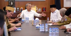 Wali Kota Tangsel, Benyamin Davnie membahas tentang MTQ ke-16 di Pemkot Tangsel, Selasa, 29 Juli 2025. (Sumber: Dok. Pemkot Tangsel)