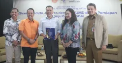 Kegiatan forum diskusi publik bertajuk Ngopi Senja di Sarana Square Building, Jaksel (Sumber: Dok. Sarana Jaya)