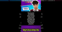 Pemeran serial Magic 5 Season 4 saat promosi perdana di Indosiar. Dua di antaranya, Sridevi dan Gabriel Dika, kini menjadi sorotan karena memutuskan untuk mundur dari serial yang tengah naik daun. (Sumber: Youtube/@YCigbog)