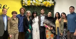 Potret pernikahan Stephanie Poetri dan Asher Novkov Bloom. (Sumber: Instagram/@ ti2dj)