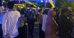 Festival cahaya bertajuk "Jakarta Illumination Island Festival di Pulau Pramuka, Kepulauan Seribu pada Senin, 2 Juni 2025. (Sumber: Istimewa)