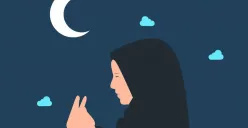 Ilustrasi seorang perempuan sedang berdoa. (Sumber: PxHere)