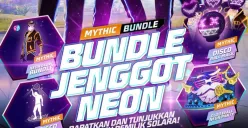 Hadiah bundle keren yang bisa didapat dari klaim kode redeem FF gratis. (Sumber: Instagram/freefirebgid)