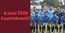 Countdown 4 Juni 2025, benarkah jadi tanggal peralihan akuisisi Persikas Subang oleh Sumsel United? (Sumber: TikTok)