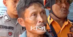 Potret Taryana, salah satu korban selamat, menceritakan pengalaman selamat longsor Gunung Kuda, Cirebon kepada Gubernur Jawa Barat Dedi Mulyadi. (Sumber: YouTube/ KDM Channel)