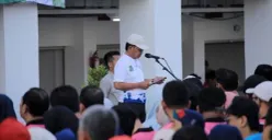 Wali Kota Tangerang, Sachrudin saat memperingati Hari Lingkungan Hidup Sedunia, Kamis, 5 Juni 2025. (Sumber: Dok. Humas Pemkot Tangerang)