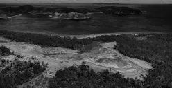 Seruan Save Raja Ampat dan Papua Bukan Tanah Kosong viral. (Sumber: Greenpeace)