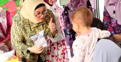 Pemkab Tangerang gelar aksi grebek posyandu di Posyandu Gurame di Desa Caringin, Kecamatan Cisoka, dalam rangka menurunkan angka stunting. (Sumber: Setda Kabupaten Tangerang)