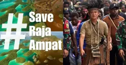 Bobon Santoso serukan Save Raja Ampat, minta hentikan eksploitasi nikel di Papua. (Sumber: Instagram)