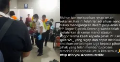 Seorang perempuan baru-baru ini melahirkan secara mendadak di Stasiun Bogor, sebuah insiden yang dengan cepat menjadi viral di media sosial. (Sumber: Instagram/nyinyir_update_official)