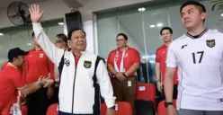 Timnas Indonesia Dapat Jam Tangan Rolex Usai Jamuan Makan Siang Bersama Prabowo. (Sumber: Dok/BPMI Setpres)