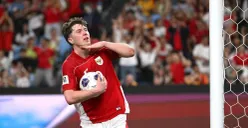 Ole Romeny mencetak gol tunggal kemenangan Indonesia atas China di GBK, memastikan tiket ke Ronde 4 Kualifikasi Piala Dunia 2026. (Sumber: Dok/Timnas Indonesia)
