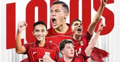 Peringkat FIFA Timnas Indonesia naik drastis usai menang lawan China. (Sumber: Instagram/@timnasindonesia)