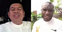 Awas anak nakal bakal dijemput Herman Dzumafo, nanti dibawa ke Afrika! (Sumber: Instagram)