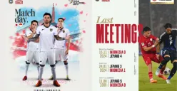 Link live streaming Timnas Indonesia vs Jepang, Kick off pukul 17.35 WIB (Sumber: Instagram/@timnasindonesia)
