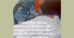 Detik-detik haru di tanah suci (Sumber: TikTok/bahijahhamid_)