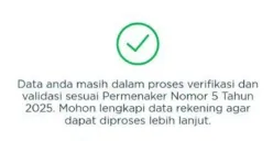 Proses pencairan BSU BPSJ Ketenagakerjaan. (Sumber: Istimewa)