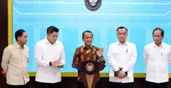 Potret Menteri ESDM, Bahlil Lahadalia yang mengungkapkan tidak dicabutnya IUP PT Gag Nikel sesuai arahan Presiden. (Sumber: esdm.go.id)
