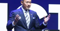 Potret Menteri Koordinator Bidang Infrastruktur dan Pembangunan Kewilayahan, Agus Harimurti Yudhoyono (AHY) saat membuka acara International Conference on Infrastructure (ICI). (Sumber: Instagram/agusyudhoyono)