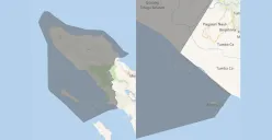 4 pulau sengketa Aceh-Sumut ternyata berdekatan dengan blok migas lepas pantai. Pemprov Aceh menuntut Kemendagri menghormati kesepakatan 1992. (Sumber: Peta Wikimedia)
