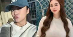 Spekulasi warganet mengaitkan Aura Kasih (kanan) dengan mantan pacar suami Berlin Lee (kiri) usai kisah pernikahan Berlin viral. (Sumber: Instagram)