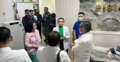 Komisi C DPRD Jakarta sidak pelayanan RSUD Cengkareng, Jakarta Barat, Jumat, 13 Juni 2025. (Sumber: Poskota/Pandi Ramedhan)