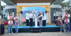 Acara peluncuran Lampung-In di PKOR Way Halim, Bandar Lampung. (Sumber: Dok. Pemprov Jakarta)